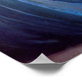 vrouw in blauw poster (Hoek)