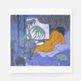 Vrouw in de blauwe kamer (door Paul Ranson) Servet