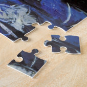 Vrouw in de blauwe slaapkamer (van Suzanne Valadon Legpuzzel (Zijkant)