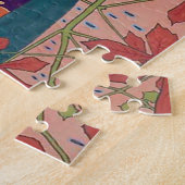 Vrouw in de Bloertuin, Goyō Hashiguchi Legpuzzel (Zijkant)