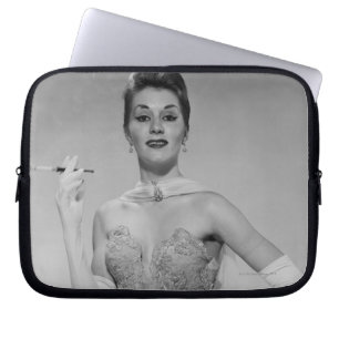 Vrouw in de dress laptop sleeve
