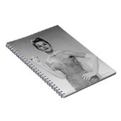 Vrouw in de dress notitieboek (Rechterzijde)