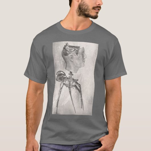 Vrouw in de geest t-shirt (Voorkant)