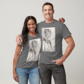 Vrouw in de geest t-shirt (Unisex)