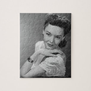 Vrouw in de Gown Legpuzzel