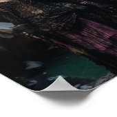 Vrouw in de kostuumwinkel poster (Hoek)