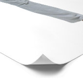 Vrouw in de positie van yoga poster (Hoek)