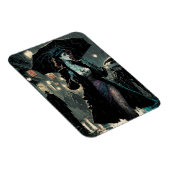  vrouw in de regen magneet (Rechterzijde)