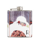 VROUW IN DE SNEE, WINTER BEAUTY MODE MONOGRAM HEUPFLES (Voorkant)