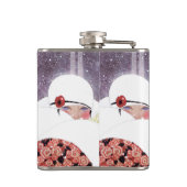 VROUW IN DE SNEE, WINTER BEAUTY MODE MONOGRAM HEUPFLES (Achterkant)