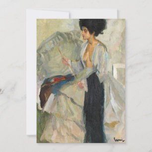 Vrouw in de studio   Edward Cucuel