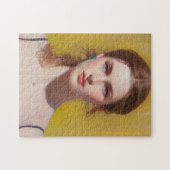 Vrouw in de Tanktop Spagetti Straps Legpuzzel (Horizontaal)