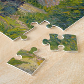 Vrouw in de tuin (olie op doek) legpuzzel (Zijkant)