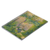 Vrouw in de tuin (olie op doek) notitieboek (Linkerzijde)