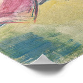 Vrouw in de tuin poster (Hoek)