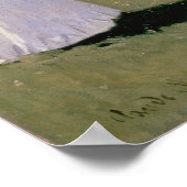 Vrouw in de tuin. Sainte-Adress Poster (Hoek)