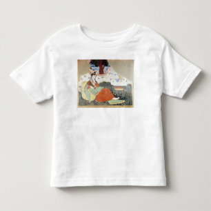 Vrouw in de tuin van Shah Abbas I Kinder Shirts
