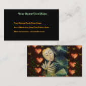 Vrouw in Dream Visitekaartje (Voorkant / Achterkant)