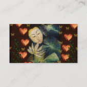 Vrouw in Dream Visitekaartje (Achterkant)