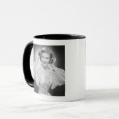 Vrouw in Dress 2 Mok (Voorkant links)