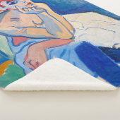 Vrouw in een Chemise Andre Derain | Sherpa Deken (3/4)