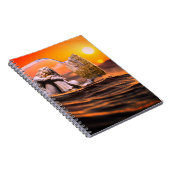 Vrouw in een fles notitieboek (Rechterzijde)