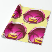 Vrouw in een Hammock Cadeaupapier (Uitgerold)