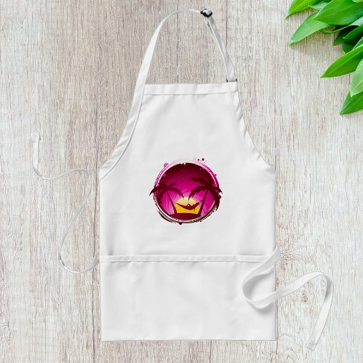 Vrouw in een Hammock Standaard Schort