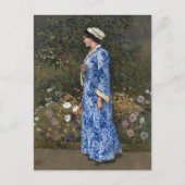 Vrouw in een kimono | Walter Crane Briefkaart (Voorkant)