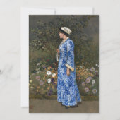 Vrouw in een kimono | Walter Crane Kaart (Voorkant)