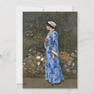 Vrouw in een kimono   Walter Crane Kaart