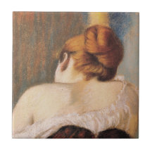 Vrouw in een korset (door Federico Zandomeneghi)