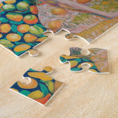 Vrouw in een Oranje Grove Legpuzzel (Zijkant)