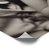 Vrouw in een Poster met een gasmasker (Hoek)