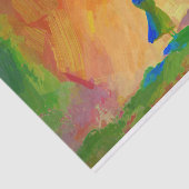 Vrouw in een regenbui tissuepapier (Detail)