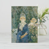 Vrouw in een tuin | Berthe Morisot (Staand voorkant)