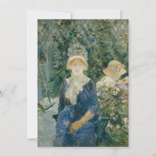 Vrouw in een tuin   Berthe Morisot