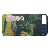 Vrouw in een tuin, Monet Case-Mate iPhone Case (Achterkant (Horizontaal))