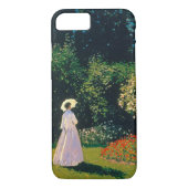 Vrouw in een tuin, Monet Case-Mate iPhone Case (Achterkant)