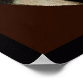 Vrouw in een witte coif door Holbein Canvas Print (Hoek)