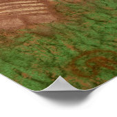 Vrouw in een Witte Dress, 1896 Poster (Hoek)