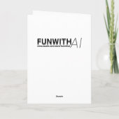 vrouw in goud | Blanco Kaart (Achterkant)