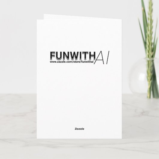  vrouw in goud | Blanco Kaart (Achterkant)