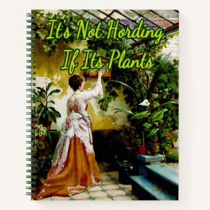 Vrouw in Greenhouse door Otto Eerelman Notitieboek