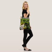 Vrouw in Greenhouse door Otto Eerelman Tote Bag (Op model)