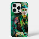 Vrouw in Groen Case-Mate iPhone Case (Achterkant)