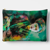 Vrouw in Groen Etui (Voorkant)