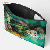 Vrouw in Groen Etui (Open)