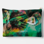 Vrouw in Groen Etui (Achterkant)