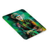 Vrouw in Groen Magneet (Rechterzijde)